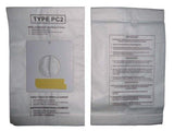 Sharp Canister Type PC-2 Vacuum Cleaner Allergy Bags, EC-10PC2, EC-05PC2 EC-PC4, EC-6312P, EC7314P, 6311, EC-63, 7311, EC-73, FX30, FX30, ECFX30, EC7311, EC-PC4, EC-6312P, EC7314P (5 Bags) - Appliance Genie