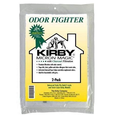 Kirby Charcoal Odor Control Vacuum Paper Bags, (2 Pack) Part 202816 - Appliance Genie