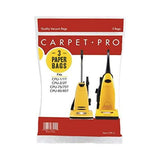 Genuine Carpet Pro Heavy Duty & Standard Upright Bags 3 PK Part  06.153, CPP-3 - Appliance Genie