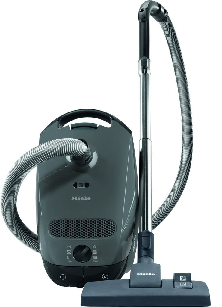 Miele Classic C1 Pure Suction Canister Vacuum Cleaner, PowerLine - Graphite grey, SKU 41BAN045USA - Appliance Genie