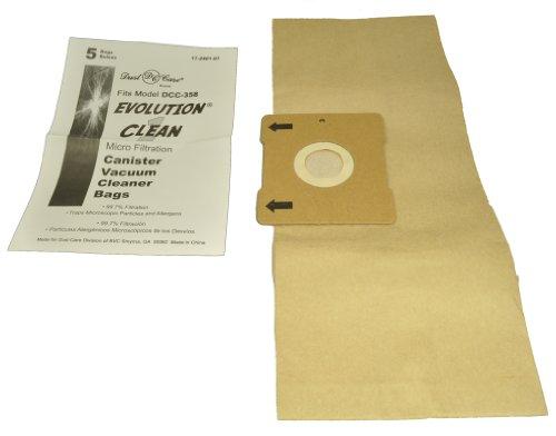 Dust Care Model DCC-358 Vacuum Cleaner Bags - Appliance Genie