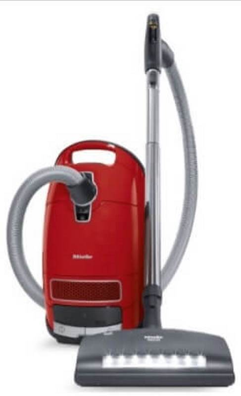 Miele Complete C3 HomeCare Plus + Canister Vacuum Cleaner Mango Red Part 41GPE031USA - XPart Supply