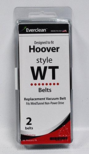 Generic Hoover Wind Tunnel Non-Power Drive Vacuum Belts 2 Pack Part 38-3132-01 - Appliance Genie