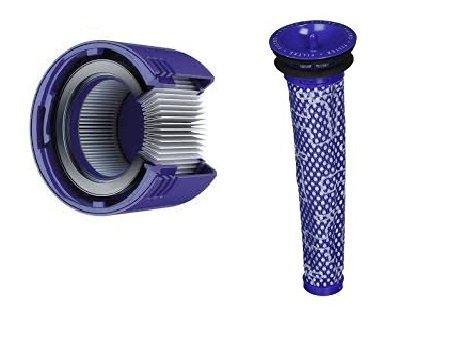 Genuine Dyson V8 and Select V7 Cordless Filter Bundle Includes Pre-Filter (96566101) and Post- Filter (96747801) - Appliance Genie