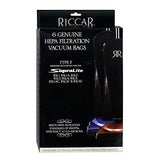 Riccar Vacuum Cleaner HEPA Bags - Type F,6 count - XPart Supply