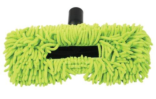 Cen-Tec Systems 55871 Vacuum Mophead Nozzle with Green Microfiber Dust Fringe - XPart Supply