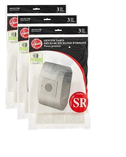 Hoover Duros Type SR Vacuum Bags with MicroFiltration Vacuum Cleaners, Part 101010SR, 401010SR, S3590, S3591, S3590HV - Appliance Genie