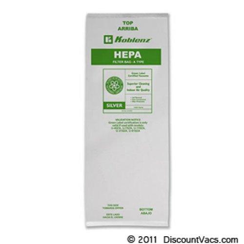 Koblenz Type A HEPA disposable paper bags #45-0766-1 - Appliance Genie