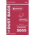 Kenmore Vacuum Paper Bags, 5055 C5 Panasonic Canister 3Pk Generic Part 136SW - XPart Supply