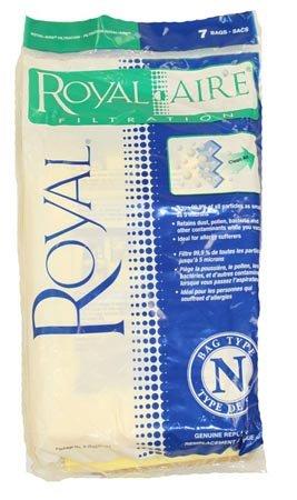 Royal Type N Dual Motor Upright Vacuum Bags - 7 pack Part 3JSO370001, 3-JSO370-001 - Appliance Genie