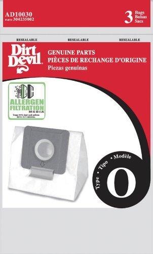 Dirt Devil Type O Allergen Vacuum Bags (9-Pack), AD10030 - XPart Supply