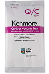 Sears Genuine 6-Pack ??nm?r? Canister Vacuum Bags 53292 Type Q - C HEPA for Canister Vacuums Cleaner - Appliance Genie