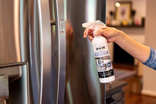 Bayes High-Performance Stainless Steel Cleaner & Protectant - NSF Certified - Cleans, Shines & Protects Indoor & Outdoor Stainless Steel Surfaces - 16 oz - XPart Supply