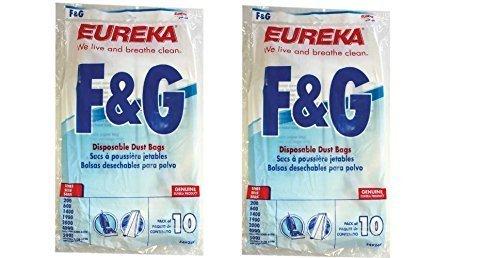 Eureka F&G Vacuum Bags 54924B, 54924C - Genuine - (2 packs of 10 = 20 bags) - Appliance Genie