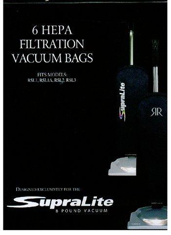 Riccar Vacuum Cleaner HEPA Bags - Type F,6 count - XPart Supply