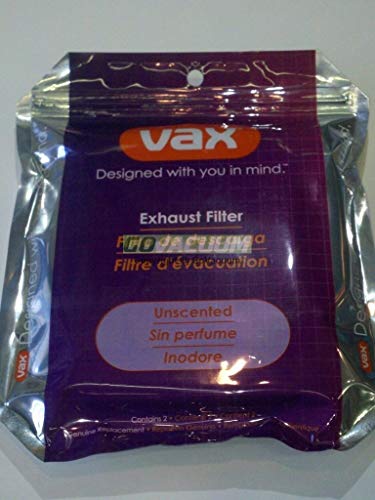 2 Pk VAX Unscented Exhaust Filter Part 3VX13U - Appliance Genie