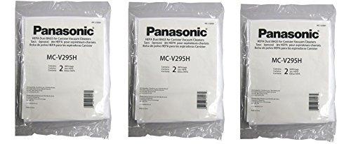 Panasonic MC-V295H Type C-19 Canister HEPA Vacuum Bag, Pack of 6 - Appliance Genie