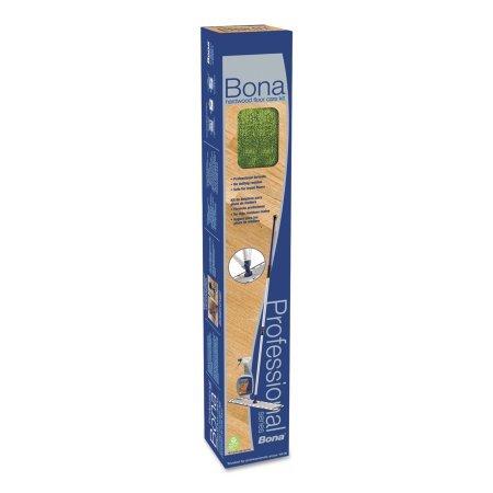 Bona Hardwood Floor Care Kit, 18" Head, 72" Handle, Blue | Easy to maneuver mophead with telescopic handle - Appliance Genie