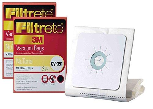 Filtrete Nutone CV-391 MicroAllergen Bags,6 Pack - Appliance Genie