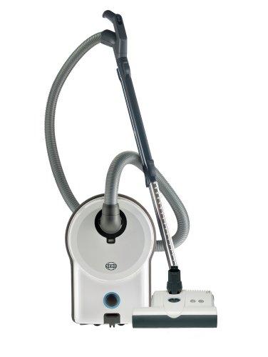 Sebo 90641AM Airbelt D4 Premium Canister Vacuum with ET-1 Powerhead, White - Appliance Genie