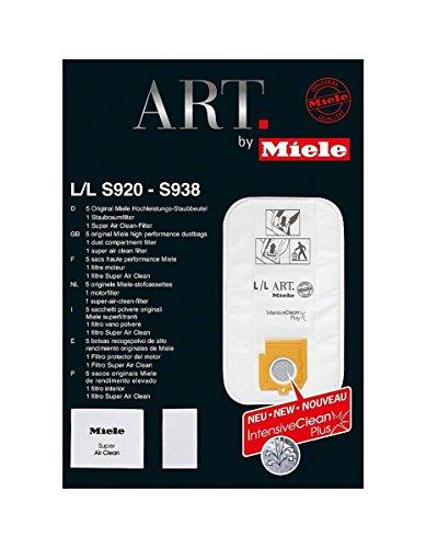 Miele L Bags for ART Vacuums 5/pk Part 05852650 - Appliance Genie