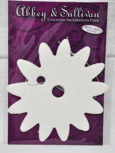 Abbey and Sullivan Flower Shaped Unscented Air Freshener Paper - Appliance Genie