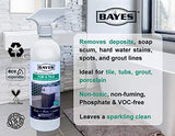 Bayes High-Performance Eco-Responsible Tub & Tile Cleaner - Cleans, Shines, and Protects - 24 oz - XPart Supply