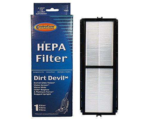 Dirt Devil Vision Pleated w/activated Charcoal True HEPA Style Vacuum Filter Part 963, F963 - XPart Supply