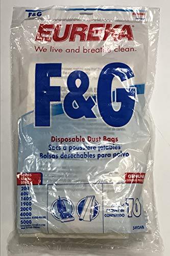 Eureka F&G Vacuum Bags 54924B, 54924C - Genuine - (2 packs of 10 = 20 bags) - Appliance Genie