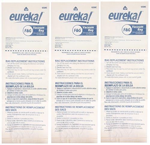 Genuine Eureka F&G Disposable Dust Bag 52320C-6 - 3 pack - Appliance Genie