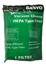 Sanyo Model SC-Z1000P, SC-FH5 Vacuum Cleaner Hepa Filter - XPart Supply