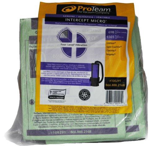 Pro Team Genuine Intercept Micro Filter Vacuum Bags Part 100291 - Appliance Genie