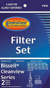 Bissell Replacement Filter Set for Bissell Cleanview Series Uprights 1 HEPA Filter and 1 Foam Filter Part F956 - XPart Supply