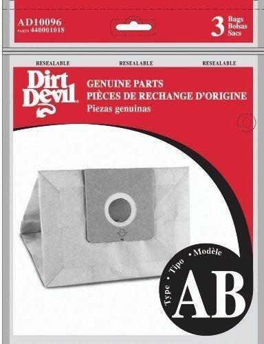 Dirt Devil Type AB Vacuum Bags (9-Pack), AD10096 - Appliance Genie