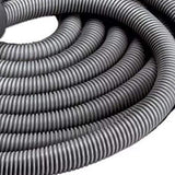 Broan-NuTone CH515 Current-Carrying Crush-Proof Central Vacuum Hose with Swivel Handle, 30' Long, 1.38" Inner Hose Diameter, Dark Gray - Appliance Genie
