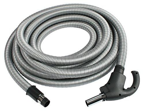 Cen-Tec Systems 90649 Central Vacuum Low Voltage Hose with Button Lock Stub Tube, 40 Ft - Appliance Genie