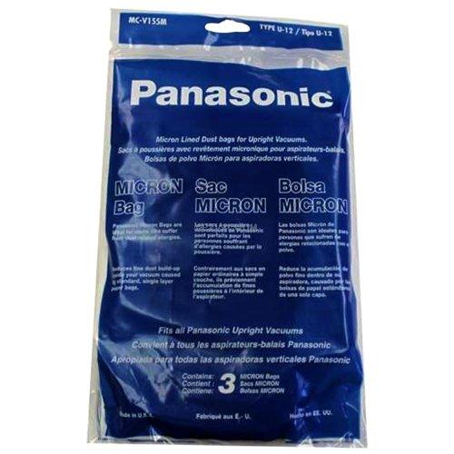 Panasonic MC-V155M Pan Style U12 Paper Bag (Pack of 3) - Appliance Genie