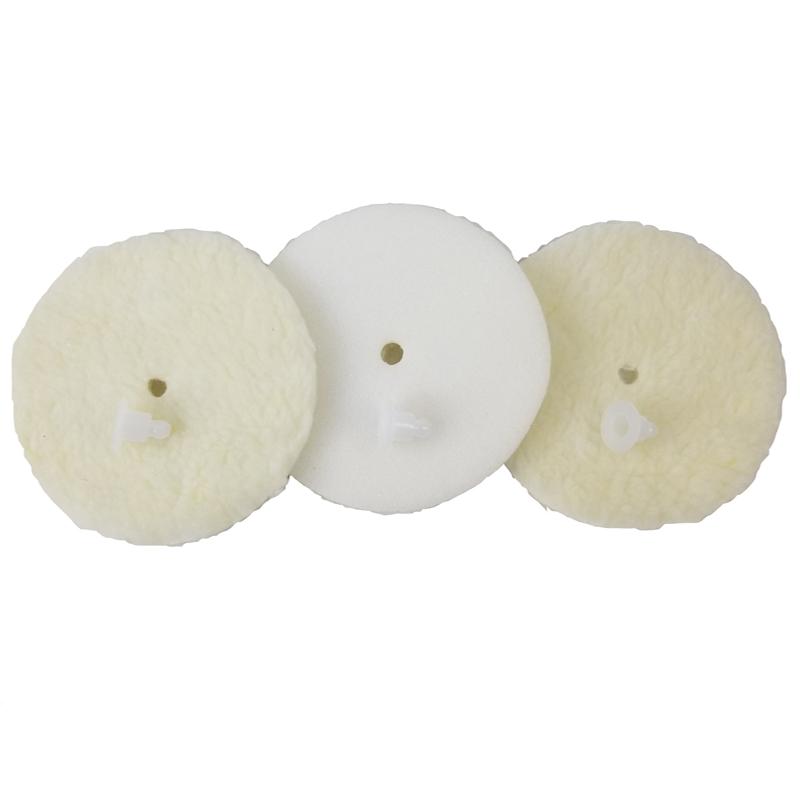 Electrolux Pads, Lambs Wool Polish Electrolux, Plastic Snaps 3Pk Part 5941 - Appliance Genie