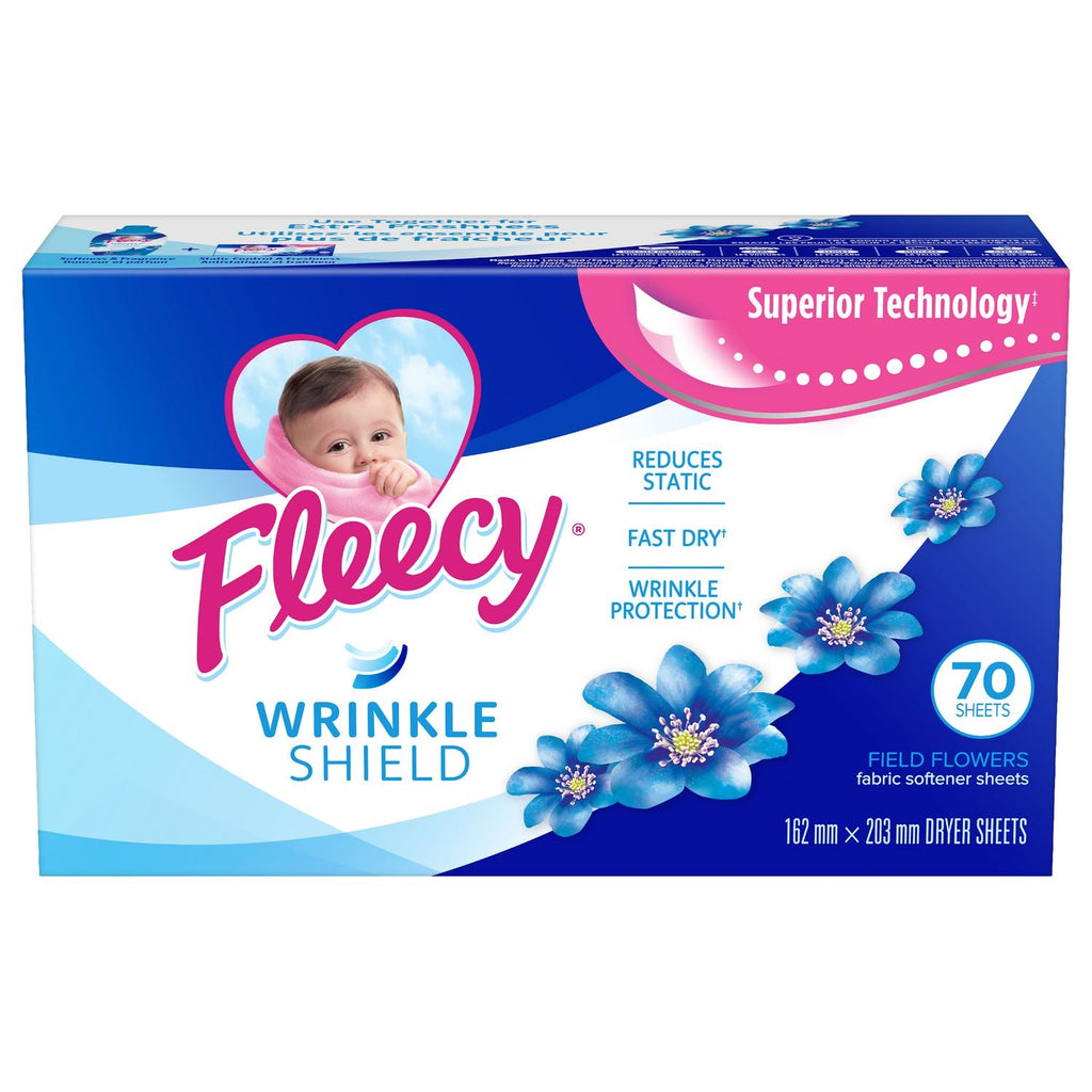 Fleecy Wrinkle Shield Dryer Sheets - XPart Supply