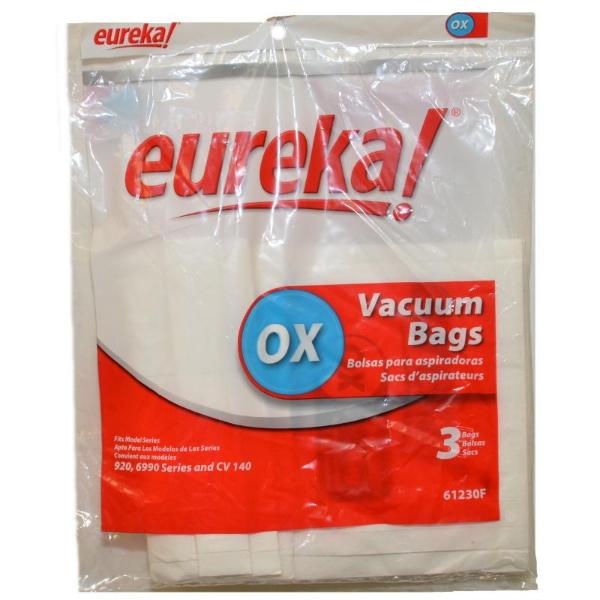 Eureka Style OX Vacuum Bags 3pk Part 61230, 61230F-6 - XPart Supply
