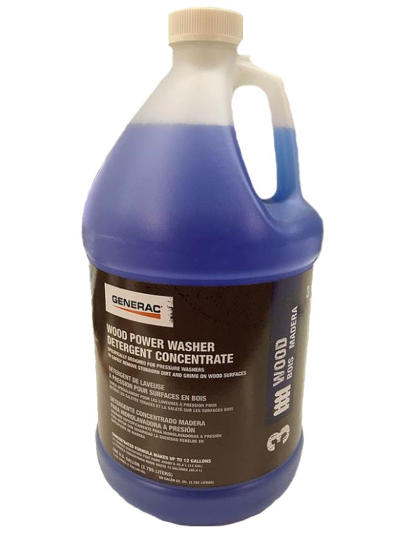 Generac Wood/Siding Power Washer Detergent Concentrate 1 Gallon Part ...