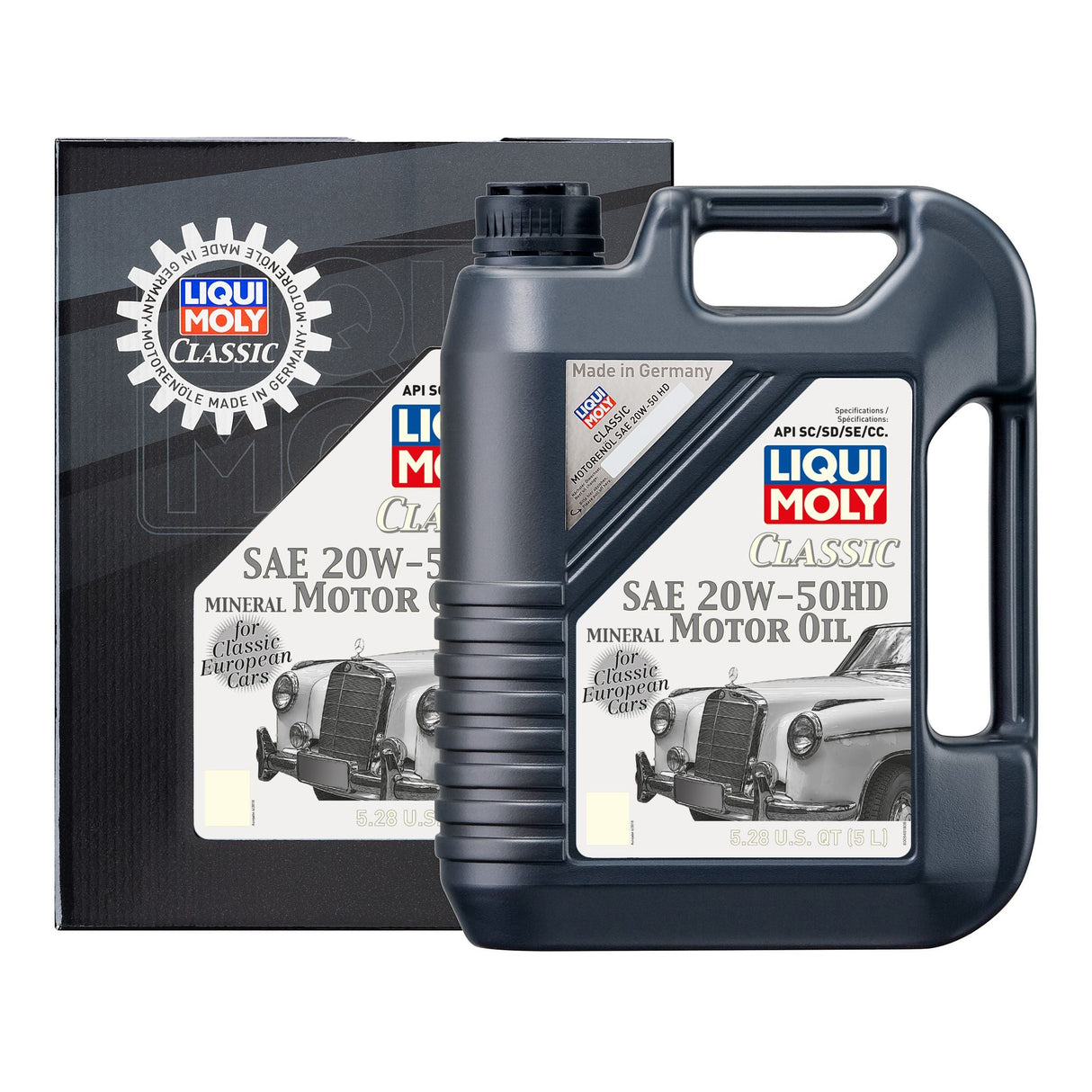 20262 LIQUI MOLY 5L Classic Motor Oil SAE 20W50 HD - XPart Supply