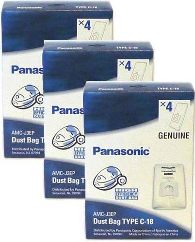 Panasonic Canister Replacement Bag(Type C-18)(4/U) for MC-CG885 Part AMC-J3EP - Appliance Genie