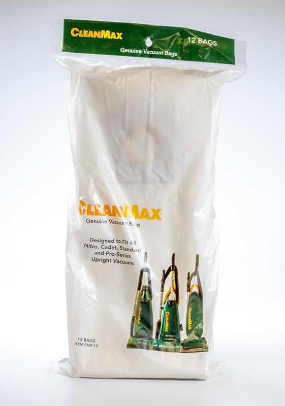 12pk CleanMax Pro-Series and Standard Paper Bags Part CMP-12 - Appliance Genie