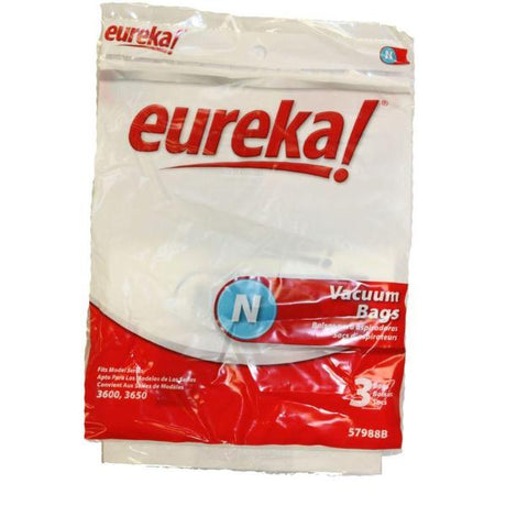 3PK Eureka Canister Style N Mighty Mite II Dust Bags Part 57988B-6 - XPart Supply