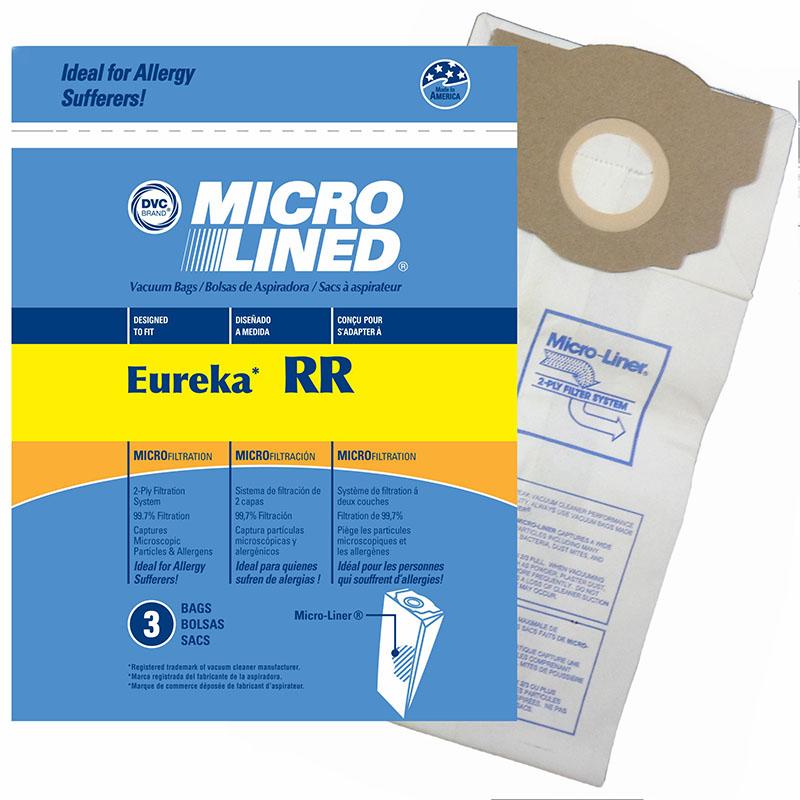 Eureka Type RR Vacuum Paper Bags, Microlined 3Pk Generic Part 458317 - Appliance Genie