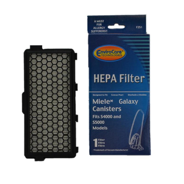 Generic Miele HEPA Filter for S4000, S5000 Galaxy Models Part F251 - Appliance Genie