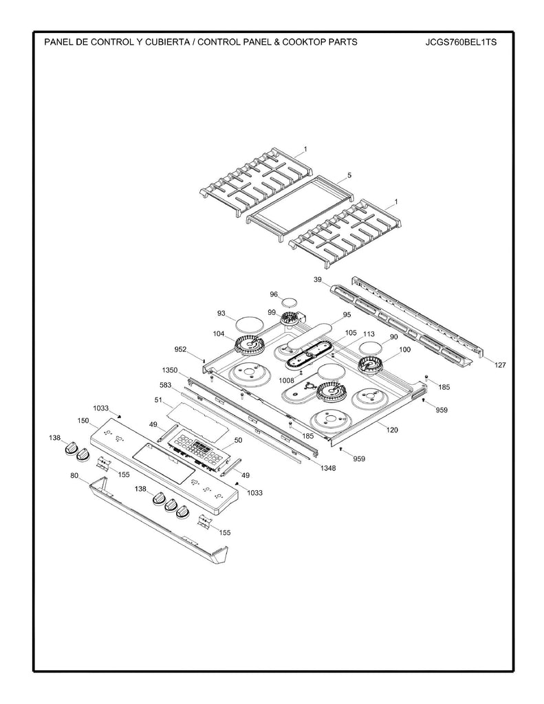 WS01L16338 Oven RC15 Overlay - XPart Supply