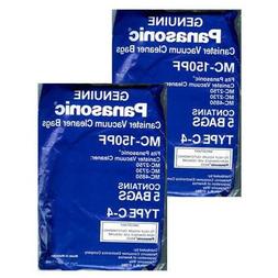 Panasonic Paper Bags, Type C4 Canister 2750 5Pk Part MC-150PF - XPart Supply