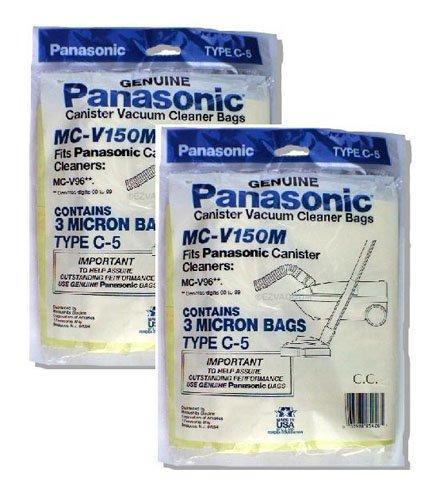 Panasonic Paper Bags, Type C5 Micro Can 9600 Series 3 Part MC-V150M - Appliance Genie
